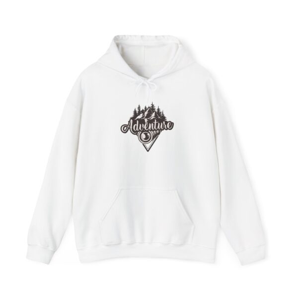 Adventure Hoodie – Vintage Mountain Forest Graphic Hooded Sweatshirt