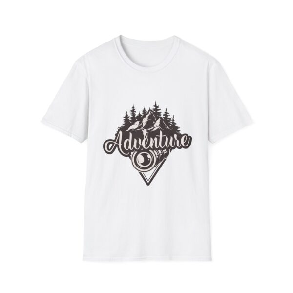 Adventure Graphic T-Shirt — Mountain & Forest Nature Travel Tee